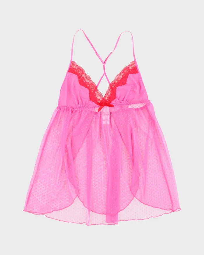 Vintage Y2k 00s Linea Donatella Mesh Cami - S sold by Rokit