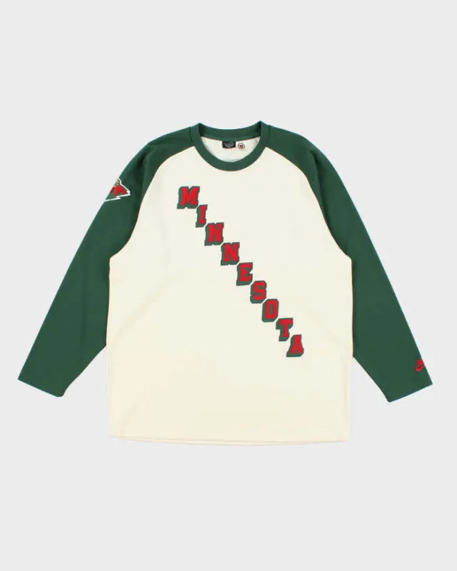 Vintage 90's Nike Minnesota Vikings NFL Sweatshirt - L made by Nike