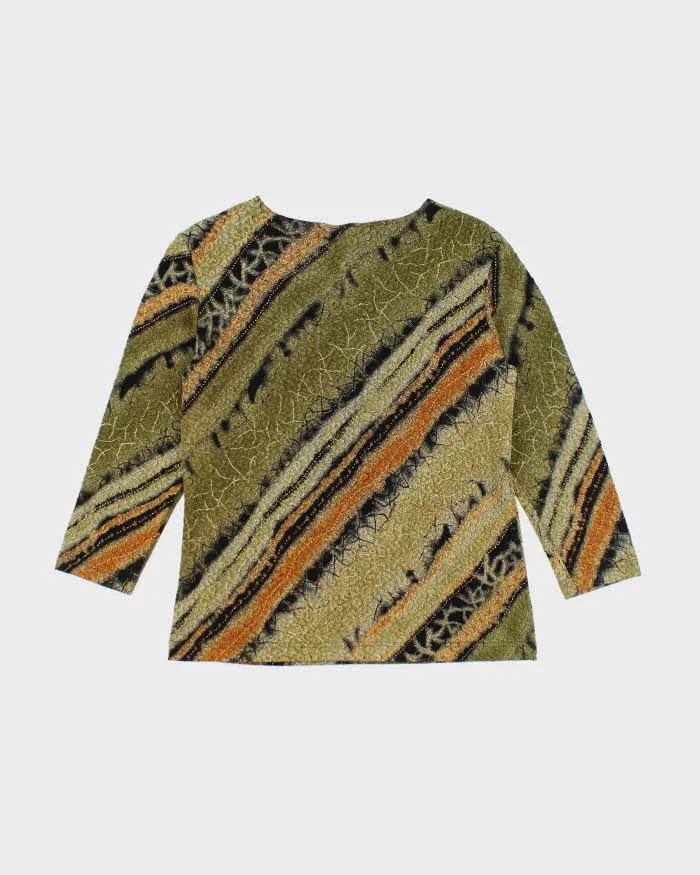 Vintage 90s Nygard Pattern Top - M sold by Rokit product image thumbnail 2