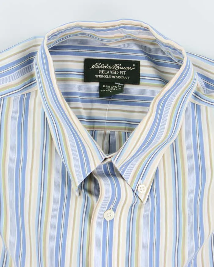 Vintage Eddie Bauer Striped Wrinkle Resistant Shirt - L sold by Rokit product image thumbnail 5
