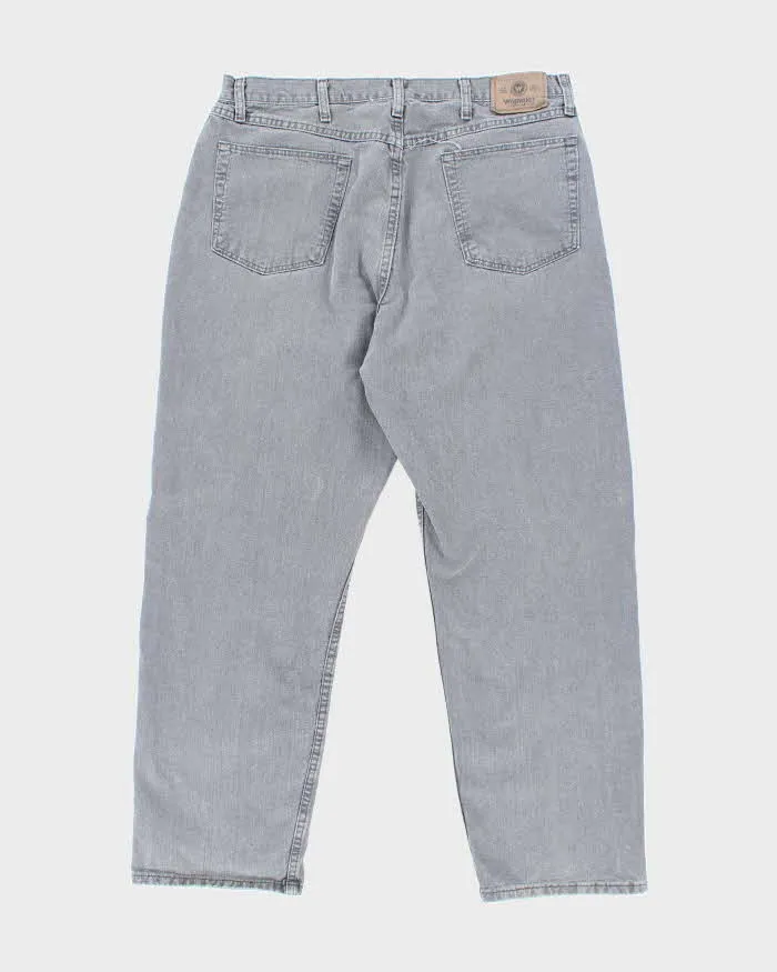 Vintage Wrangler Faded Grey Wash Relaxed Fit Jeans - W34 L29 sold by Rokit product image thumbnail 2