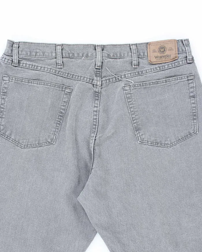 Vintage Wrangler Faded Grey Wash Relaxed Fit Jeans - W34 L29 sold by Rokit product image thumbnail 4