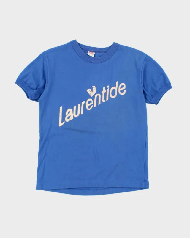 Vintage 80's Laurentide Beer Spell Out T-Shirt - L sold by Rokit
