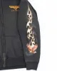 Vintage 2000's Harley Davidson Embroidered Zip Up Hoodie - L sold by Rokit