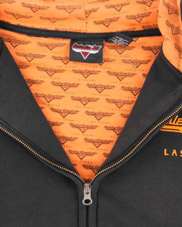 Vintage 2000's Harley Davidson Embroidered Zip Up Hoodie - L sold by Rokit product image thumbnail 5