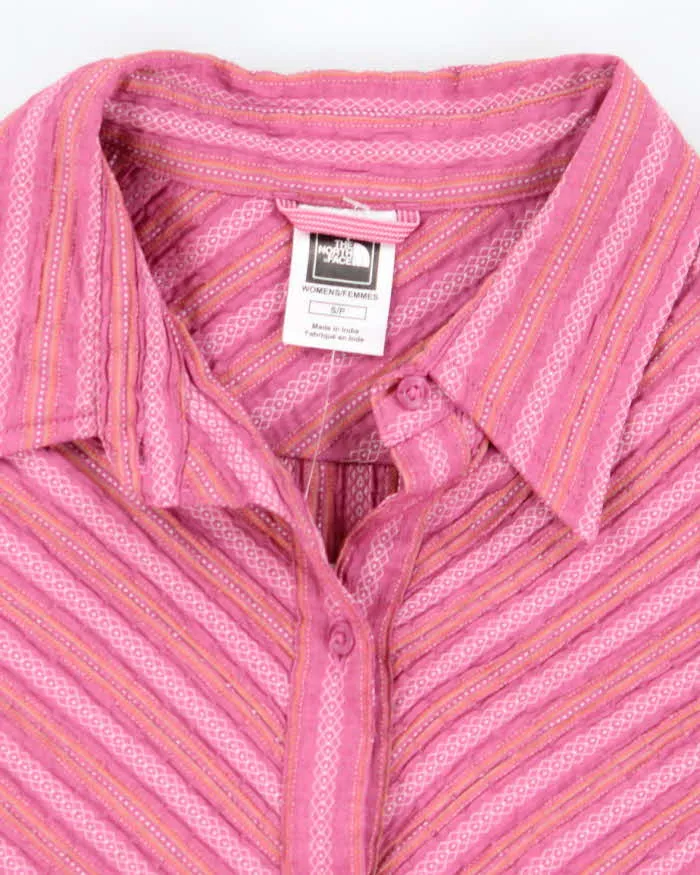 Vintage Y2k 00s The North Face Pink Long Sleeve Blouse - S sold by Rokit product image thumbnail 5