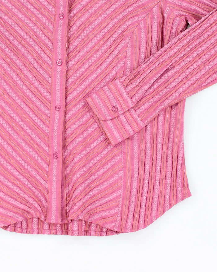 Vintage Y2k 00s The North Face Pink Long Sleeve Blouse - S sold by Rokit product image thumbnail 4