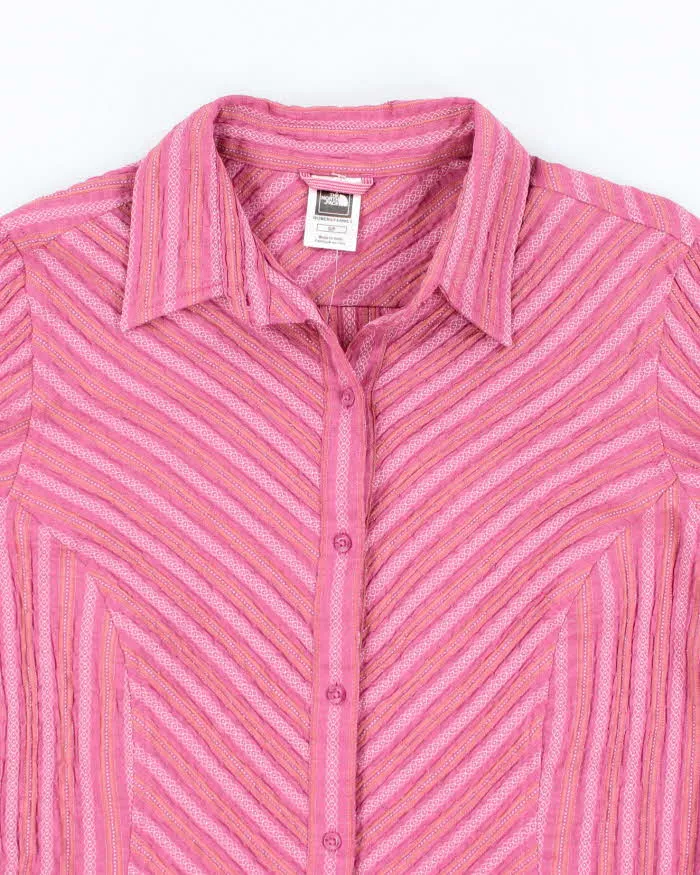 Vintage Y2k 00s The North Face Pink Long Sleeve Blouse - S sold by Rokit product image thumbnail 3