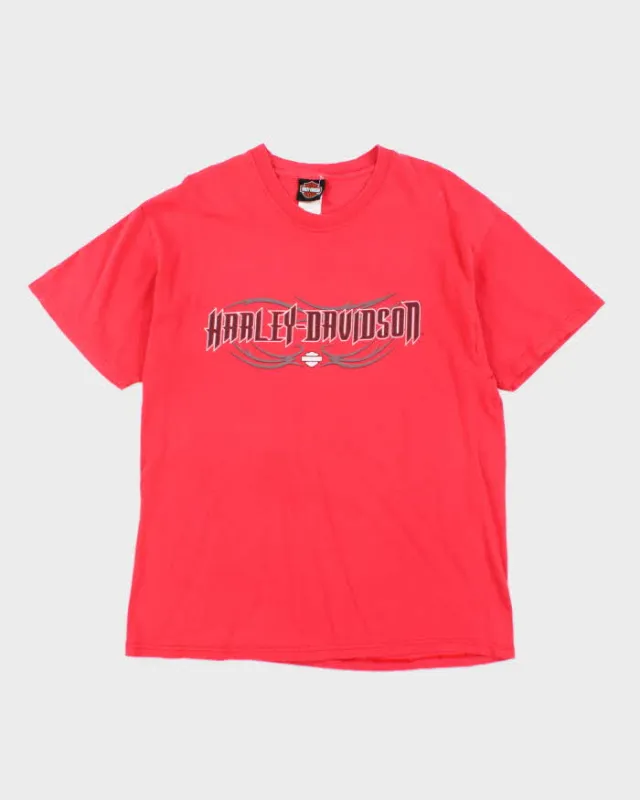Vintage 2000's Harley Davidson Spell Out Graphic T-Shirt - XL sold by Rokit