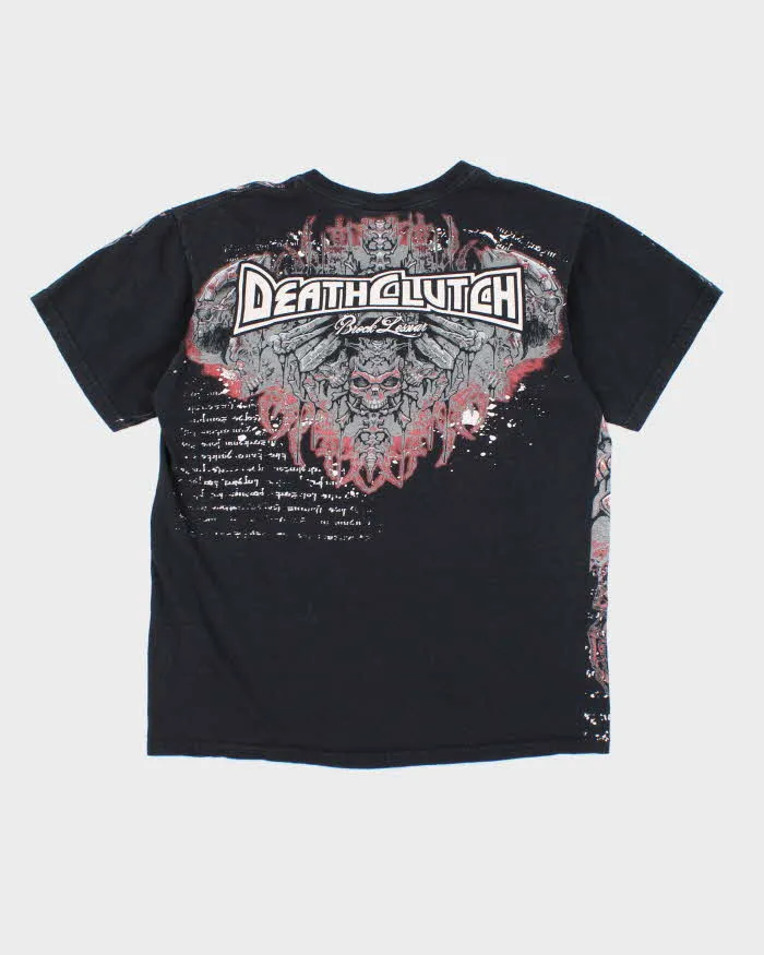 Vintage Y2K Death Clutch Gothic Style All Over Print T-Shirt - M sold by Rokit product image thumbnail 2