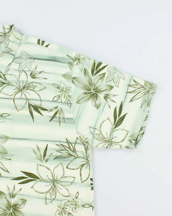 Vintage 90's Tommy Bahama All Over Print Floral Hawaiian Shirt - XL sold by Rokit product image thumbnail 4