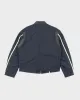 Vintage Y2K Etro Leather Zip Up Biker Style Jacket - M sold by Rokit