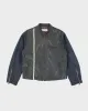 Vintage Y2K Etro Leather Zip Up Biker Style Jacket - M sold by Rokit