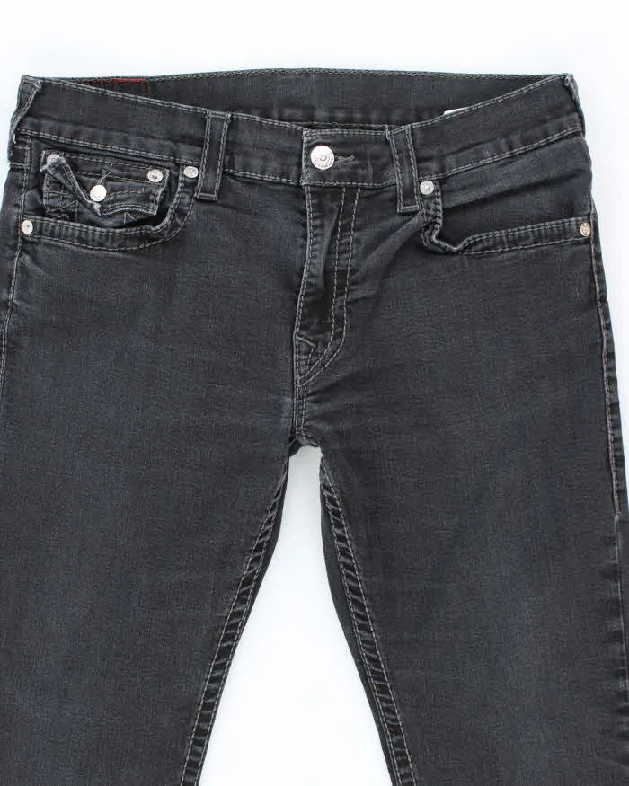 Vintage Y2K True Religion Black Wash Relaxed Fit Jeans - W34 L28 sold by Rokit product image thumbnail 3