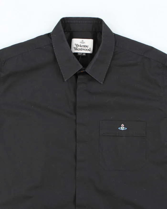 Vintage 2000's Vivienne Westwood Small Logo Short Sleeve Shirt - L sold by Rokit product image thumbnail 3