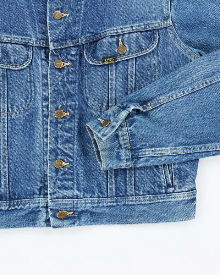 Vintage 90's Lee Dark Wash Denim Jacket - M sold by Rokit product image thumbnail 4