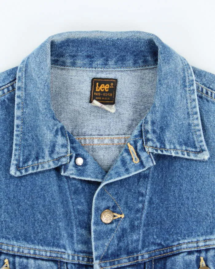 Vintage 90's Lee Dark Wash Denim Jacket - M sold by Rokit product image thumbnail 5