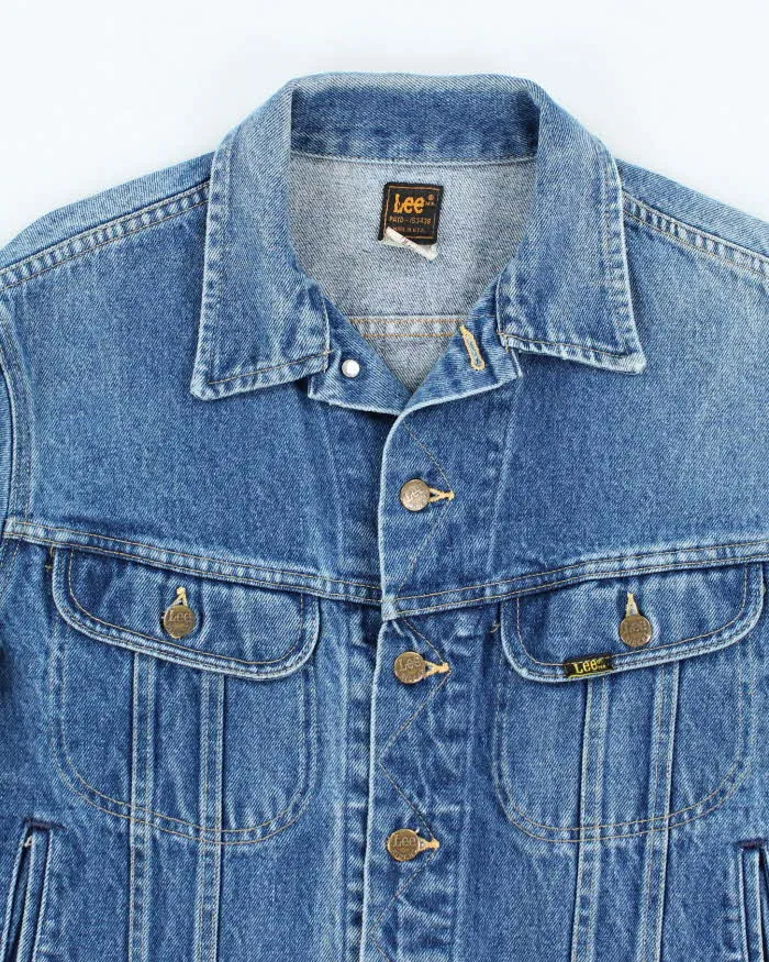 Vintage 90's Lee Dark Wash Denim Jacket - M sold by Rokit product image thumbnail 3