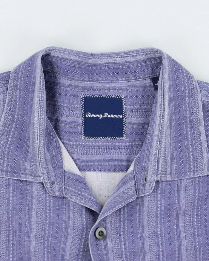 Vintage Tommy Bahama Oversized Striped Hawaiian Shirt - XL sold by Rokit product image thumbnail 5