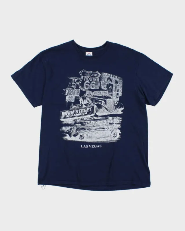 Vintage Y2K Las Vegas Graphic T-Shirt - L sold by Rokit