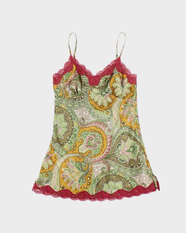 Vintage 90s Dynamite Satin Slip Dress - S sold by Rokit