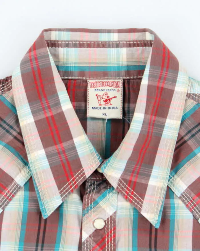 Vintage Y2k 00s True Religion Western Snap Button Shirt - XL sold by Rokit product image thumbnail 5