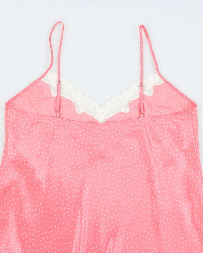 Vintage 90s Jessica Polka Dot Slip Dress - XL sold by Rokit product image thumbnail 4