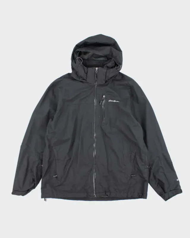 Vintage Eddie Bauer Hoodie Waterproof Anorak Jacket - L sold by Rokit
