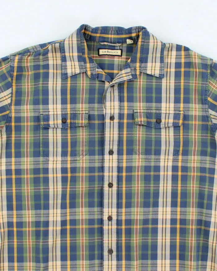 Vintage 2000's GH Bass & Co Button Up Flannel Shirt - XL sold by Rokit product image thumbnail 3