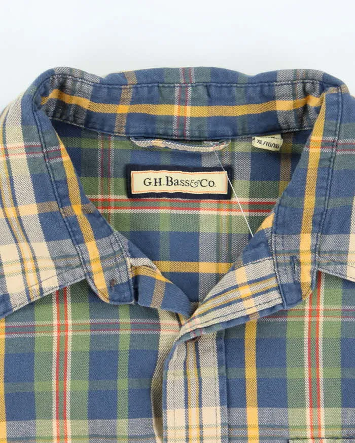 Vintage 2000's GH Bass & Co Button Up Flannel Shirt - XL sold by Rokit product image thumbnail 5