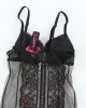 Deadstock Vintage Y2k 00s La Senza Mesh Lace Top - XS sold by Rokit