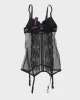 Deadstock Vintage Y2k 00s La Senza Mesh Lace Top - XS sold by Rokit