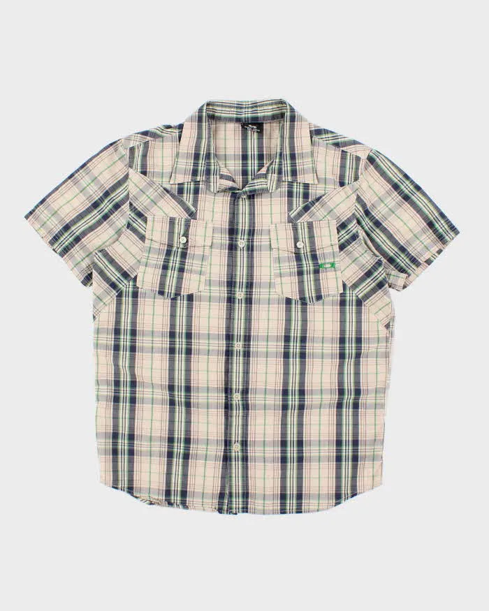 Vintage 2000's Oakley Short Sleeve Button Up Shirt - M sold by Rokit