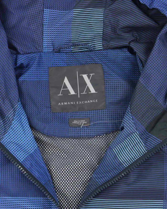 Vintage Armani Exchange Lightweight Hooded Anorak Jacket - L sold by Rokit product image thumbnail 5