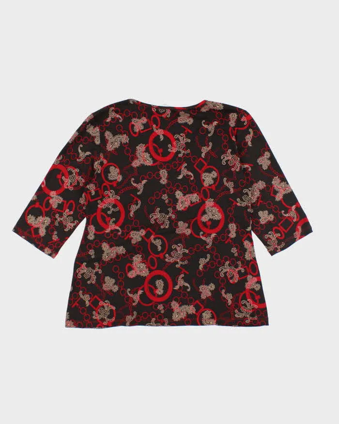 Vintage Y2k 00s Jessica Pattern Top - M sold by Rokit product image thumbnail 2