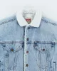 Vintage 80's Levi's Light Wash Insulated Denim Jacket - M sold by Rokit