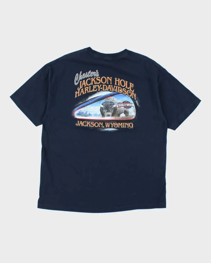 Vintage 2000's Harley Davidson Jackson's Hole Graphic T-Shirt - XL sold by Rokit product image thumbnail 2