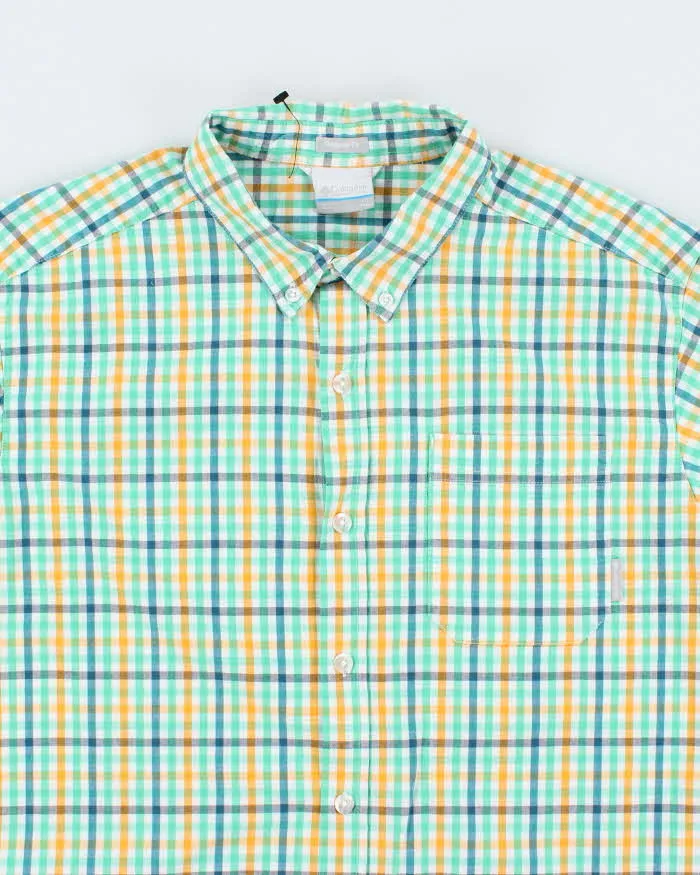 Vintage Columbia Striped Lightweight Short Sleeve Shirt - L sold by Rokit product image thumbnail 3