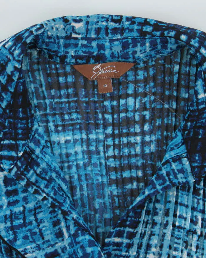 Vintage Y2k 00s Jessica Pleated Ruffle Blouse - M sold by Rokit product image thumbnail 5