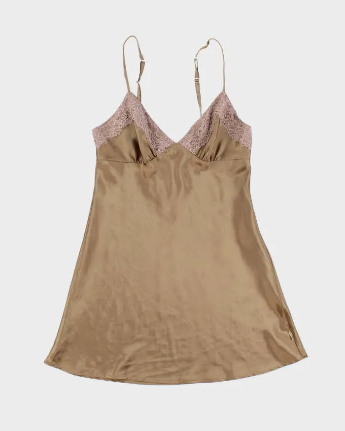 Vintage Y2k 00s La Senza Satin Slip Dress - S sold by Rokit