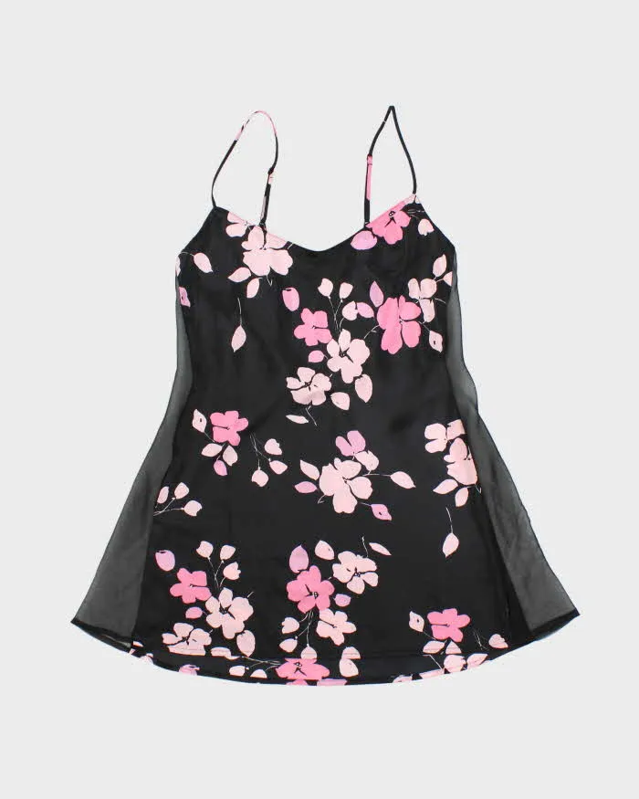 Vintage Y2k 00s La Senza Mesh Panel Slip Dress - S sold by Rokit