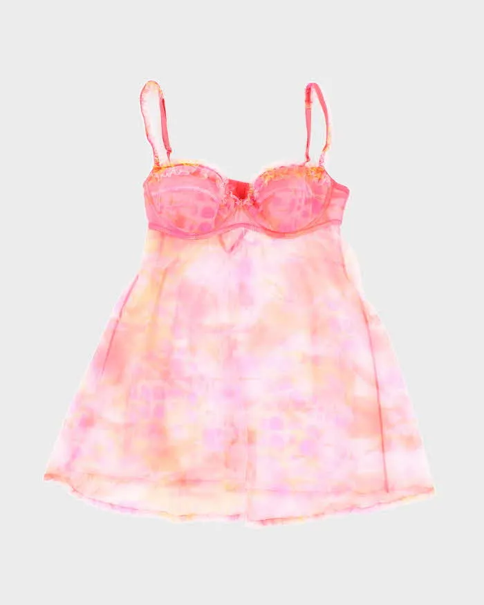 Vintage Y2k 00s La Senza Mesh Top - S sold by Rokit