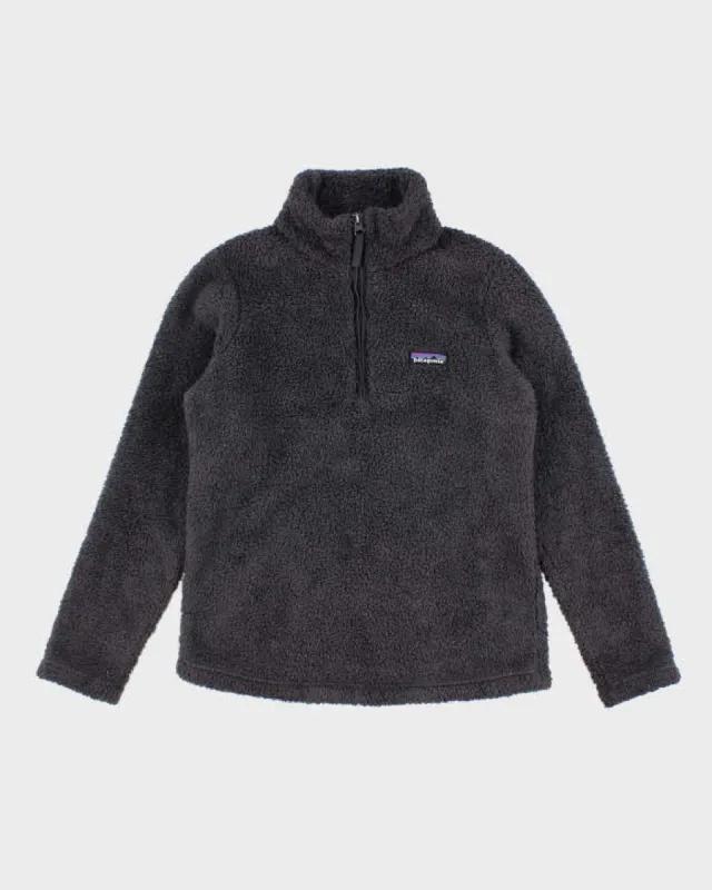 Womens Grey Patagonia Quarter Zip Fleece - XS sold by Rokit