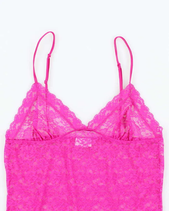 Vintage Y2k 00s La Senza Lace Cami - M sold by Rokit product image thumbnail 3