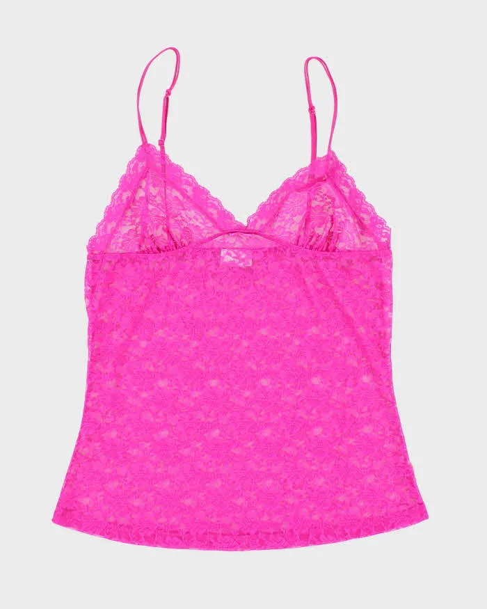 Vintage Y2k 00s La Senza Lace Cami - M sold by Rokit