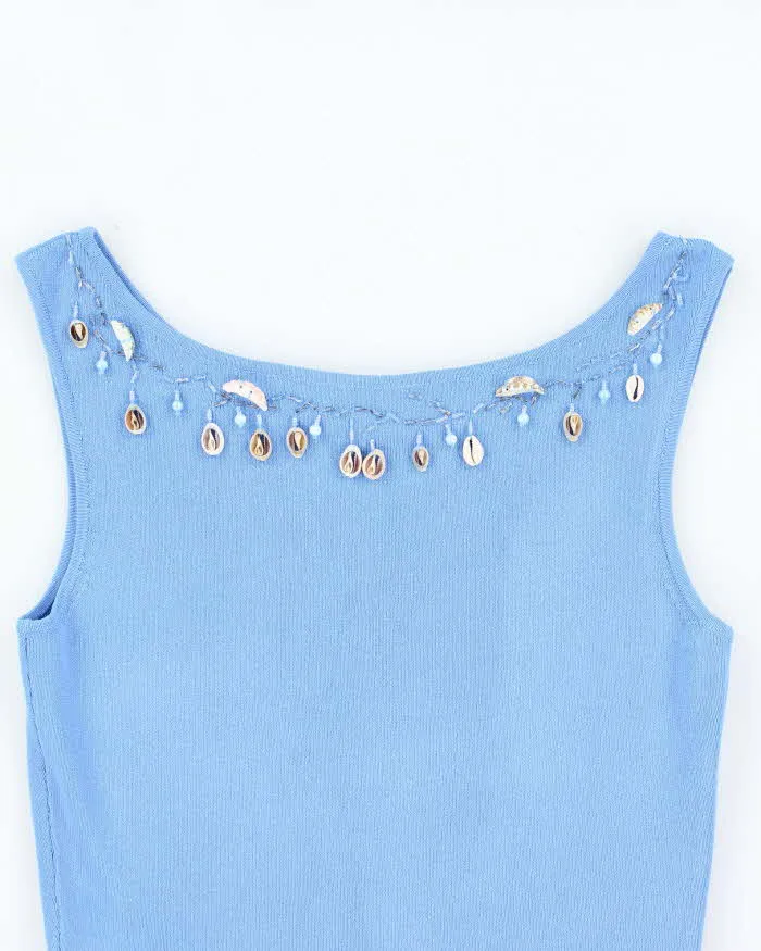 Vintage 90s Pierri New York Shell Knit Top - S sold by Rokit product image thumbnail 3