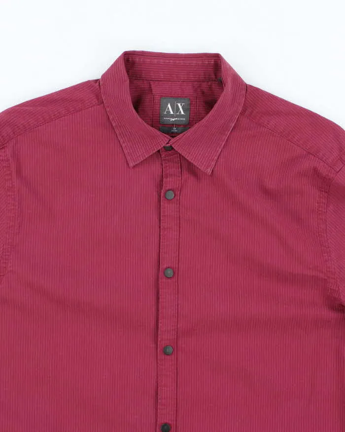 Vintage Y2k 00s Armani Exchange Long Sleeve Shirt - M sold by Rokit product image thumbnail 3