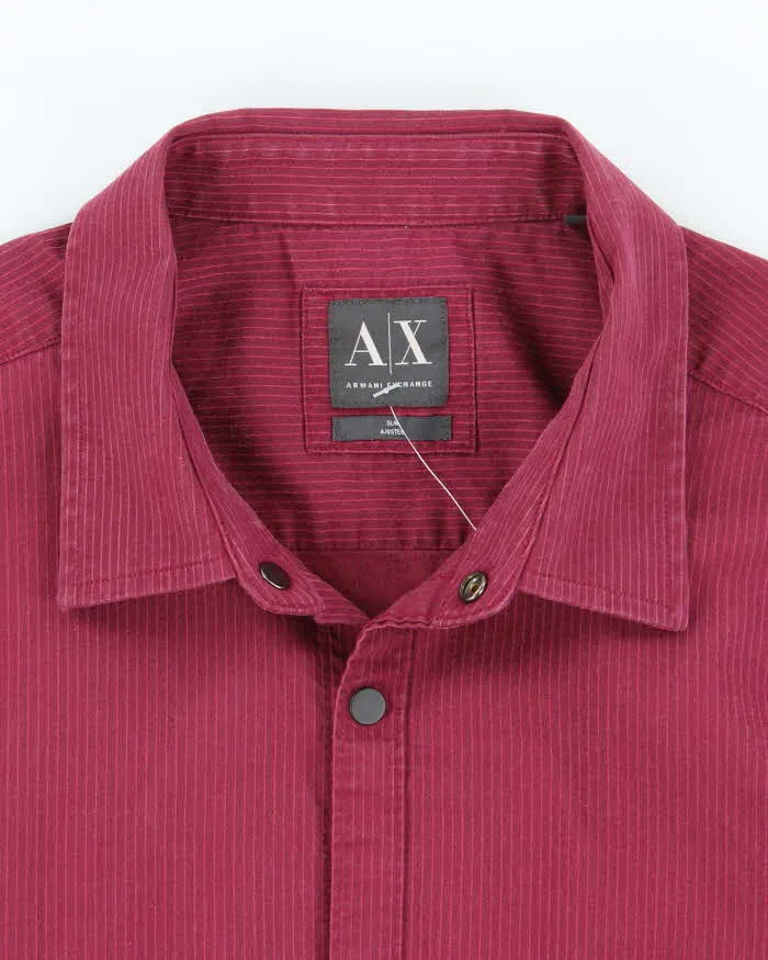 Vintage Y2k 00s Armani Exchange Long Sleeve Shirt - M sold by Rokit product image thumbnail 5