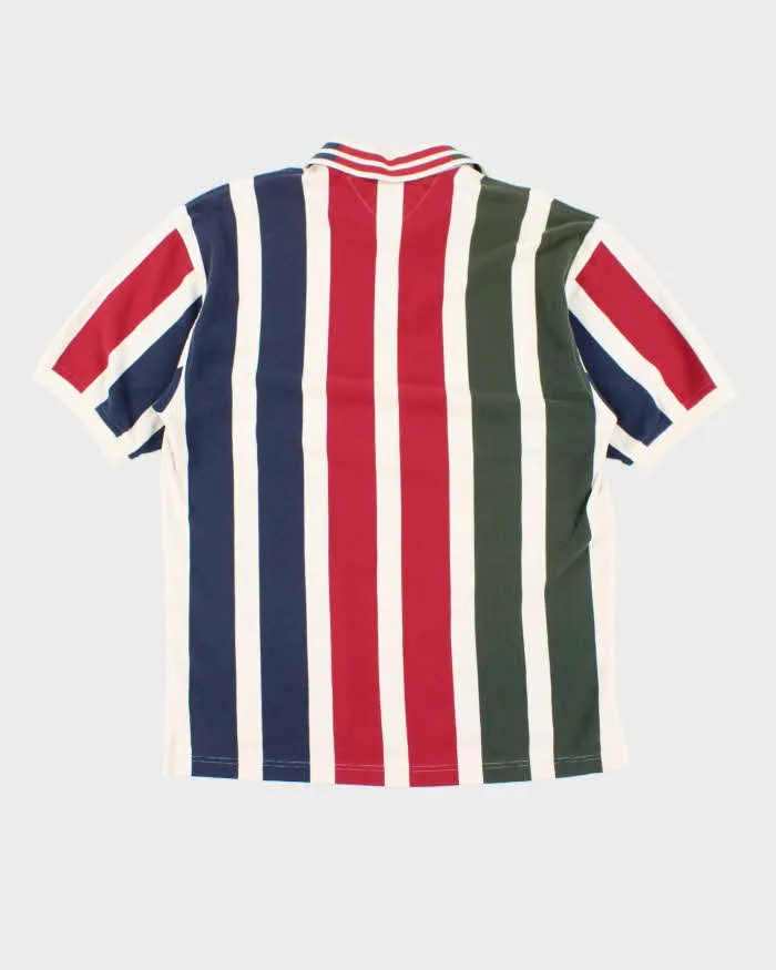 Vintage Tommy Hilfiger Striped Polo Shirt - L sold by Rokit product image thumbnail 2