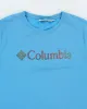 Vintage Columbia Spell Out Graphic Omni-Wick T-Shirt - L sold by Rokit